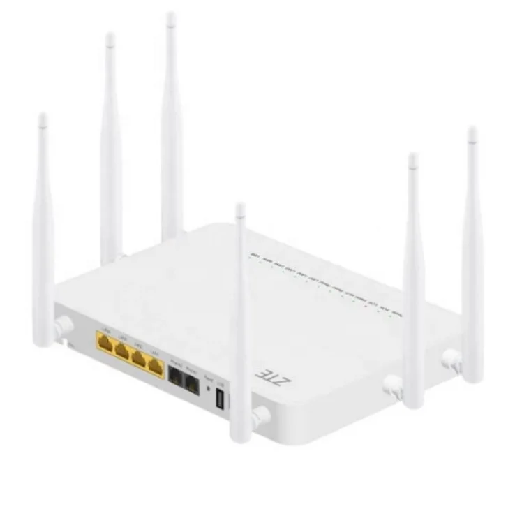 ZTE ZXHN F680 GPON ONU yönlendirici 1GE + 3FE + 2POTS + USB + 2.4g